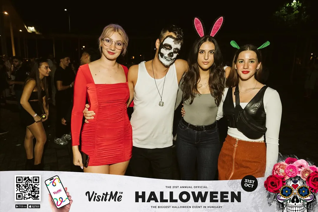 Halloween Debrecen 2023 party photo