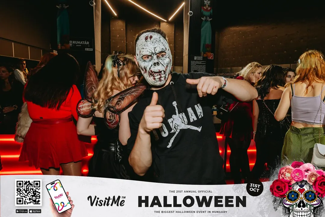 Halloween Debrecen 2023 party photo